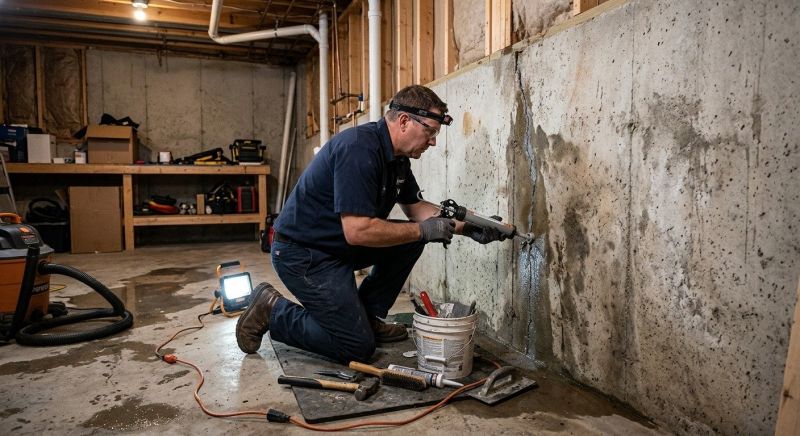 Basement Concrete Sealing in Greenville, SC