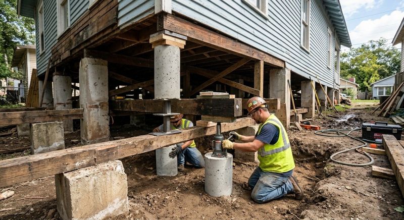 Foundation Pier Repair in Sarasota, FL